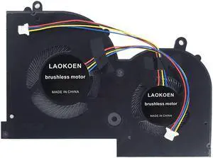 New Replacement Cooling Fans for MSI GS65 GS65VR WS65 P65 MS-16Q1 MS-16Q2 MS-16Q3 Series Laptop GPU Fan 16Q2-GPU-CW E149618 BS5005HS-U3N, (Not Fit for MS-16Q4 MS-16Q5 Series GPU Fan)