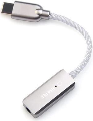 HAA FEE HA14 Portable Headphone Amplifier Mini USB-C DAC Cable for Phone PC 32bit 768kHz DSD512 MQA Phone Calls