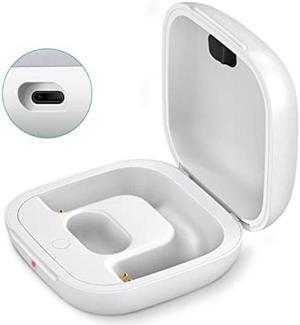 Charging Case Replacement Compatible with Powerbeats Pro Charger with Bluetooth Pairing Sync Button & 700mAh Built-in Battery (Not Include Power Beats Earbuds) White