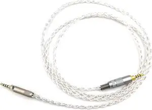 NewFantasia 2.5mm Trrs Balanced Cable Compatible with Sennheiser HD598 HD598 SE, HD560s HD598 Cs, HD598 SR, HD599 HD620S HD505 Headphones 6N OCC Copper Silver Plated Cord