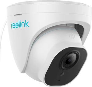 REOLINK Security Camera Outdoor IP PoE Dome Surveillance Camera Smart HumanVehicle Detection Work with Smart Home 100ft 5MP HD IR Night Vision Up to 256GB microSD Card RLC520A