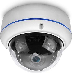 DCSEC HD 1080P 2MP 180 Degree Surveillance Security Camera Wired Coax Fisheye 1.7mm Lens Super Wide Angle Dome Camera Outdoor 4 in 1 (TVI/AHD/CVI/BNC Real Hybrid Analog CCTV Cameras) IR Night Vision