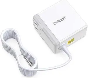 Delippo for Mac Book Pro Charger,85W L-Tip Replacement AC Power Adapter, Compatible with Adapter for Mac Book Pro 15-Inch and 17-inch (Before mid 2012 Models)