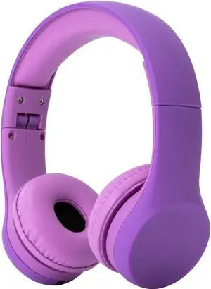 Snug Play+ Kids Headphones with Volume Limiting for Toddlers (Boys/Girls) - Purple