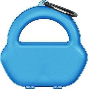 SaharaCase Travel Carry Case for Apple AirPods Max [Shockproof Bumper] Rugged Protection Anti-Slip Grip (Matte Blue)