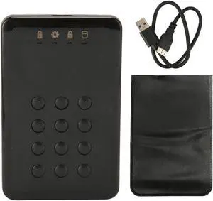 Zopsc Encrypted USB Flash Drive, Secure USB Flash Drive Encrypted, Hardware Encrypted Portable Enclosure, PIN Authentication, Real time Encryption, Rugged and Waterproof.