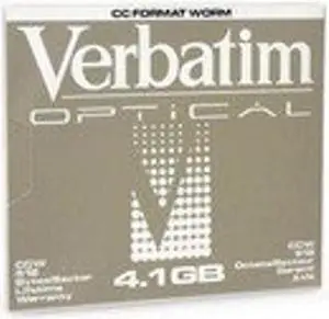 Verbatim 5.25 8X Cc Worm Optical 4.1GB 512B/S 1-Pack