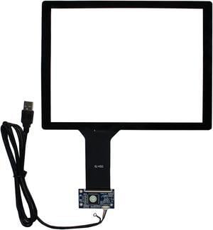 FanyiTek for 10.4" 4:3 1024x768 VS104T-004A,800x600 VS104T-001A LCD Screen,10.4 inch Capacitive Touch Sensor Panel,Support 10 Points Multi-Touch