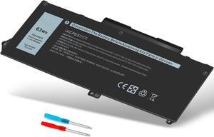63WH RJ40G laptop Battery Compatible with Dell Latitude 14 5420 15 5520 Precision 15 3560 Series P137G P137G001 P104F P104F001 P104F002, Replacement for RJ4OG 01K2CF 075X16 WY9DX 0WK3F1 0M3KCN 005R42