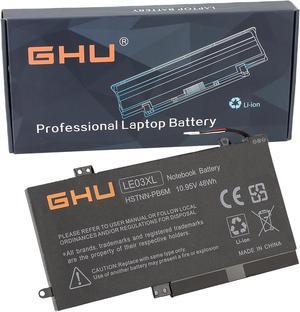GHU New LE03XL Compatible with HP Envy X360 m6-w010dx m6-w101dx m6-w102dx m6-w103dx;Pavilion X360 13-s000 13-s100 LE03 13-s099nr 15-bk000 HSTNN-PB6M UB60 UB6O YB5Q 796220-541 831-11.4V 48Wh 3-Cell