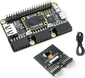Sipeed Tang Primer 25K GW5A FPGA Development Board, 64Mbits Linux RISCV Single Board Computer, with MIPI 2.5Gbps Ethernet PMOD Port for FPGA Education, Support SDRAM HDMI Camera Module (Camera Bundle)