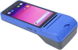 Handheld POS Machine, 1280 X 720 HD Screen Thermal Printing Auto Focusing Receipt Printer Portable Smart Mobile POS Terminal Payment Kit Ordering Machine(US)