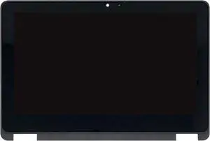 LCDOLED Replacement for Dell Latitude 3120 2-in-1 P33T P33T001 Touch Version 11.6 inches WXGA 1366x768 LCD Display Touch Screen Digitizer Assembly Bezel with Touch Control Board (Not for P32T001)