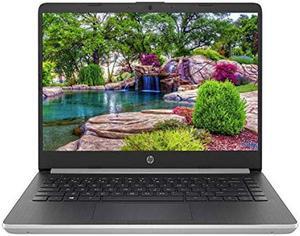 HP 14 Series 14" HD SVA BrightView WLED-Backlit Laptop, Intel 10th Gen Core i3-1005G1 up to 3.4GHz, 4GB DDR4, 128GB SSD, USB 3.1-C, Webcam, 802.11ac, Bluetooth, HDMI, Windows 10 Home in S Mode