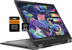 2024 Lenovo Flex 5i Chromebook Plus 14" FHD+ 2-in-1 Touchscreen Laptop ( Intel Core i3-1315U, 8GB RAM, 256GB Storage), FHD Webcam, Backlit Keyboard, Chrome OS, w/Google AI, 2TB of Cloud Storage, Grey