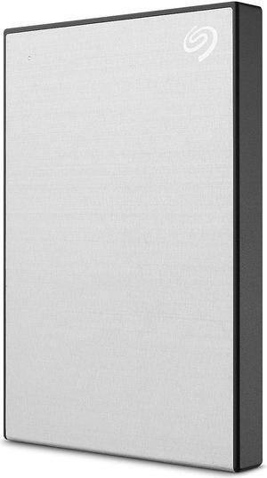 Seagate One Touch 2TB External Hard Drive HDD - Silver USB 3.0 for PC Laptop and Mac, 1 year MylioCreate, 4 Months Adobe Creative Cloud Photography Plan (STKB2000401)