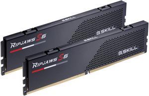 G.SKILL Ripjaws S5 Series (Intel XMP 3.0) DDR5 RAM 32GB (2x16GB) 6400MT/s CL36-48-48-102 1.35V Desktop Computer Memory UDIMM - Matte Black (F5-6400J3648F16GX2-RS5K)