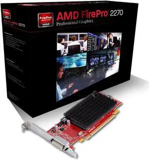 Sapphire AMD FirePro 2270 512MB DDR3 Dual DVI-I PCI-Express X16 Graphics Card Graphics Cards 100-505837