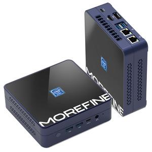 Mini PC DREAMFYRE N95 - Intel Alder Lake N95 (3.4 GHz), 8 Go DDR5, 256 Go SSD, Triple HDMI, Double Ethernet Gigabit, Windows 11 Pro