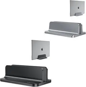 OMOTON Vertical Laptop Stand Bundle