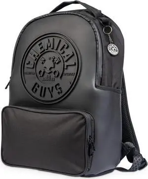Chemical Guys ACC629 Legacy Stealth Multipurpose Backpack for Travel, Work, & Detailing with Laptop Sleeve