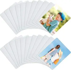 80 Pcs Sublimation Mouse Pads Blanks White Mouse Mat Bulk for Sublimation Transfer Heat Press Printing DIY Crafts Mousepad for Custom with Non Slip Bottom, 24x20x0.2cm