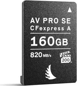 Angelbird AV PRO SE CFexpress A 2.0 160 GB - CFexpress 2.0 Type A Memory Card - Compatible with Sony Alpha and FX - up to 8K RAW Video and Photo