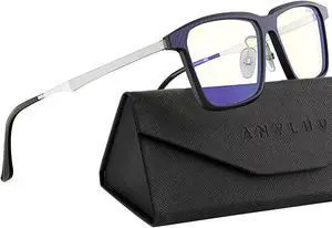 ANYLUV Blue-Light Glasses-for-men Blue-Light-Blocking Glasses: Lightweight Blue Light Glasses Carbon Fiber Anti Fatigue Gift