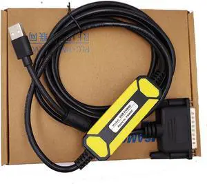 BATTEMALL USB-FANUC RS232 Data Transfer USB Convert DB25 Pin Download Cable for CNC Fanuc