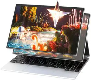 BINTEC 14" 4 in 1 Studio Touchscreen Tablet Laptop,1920x1200 IPS,16GB DDR4,Quad-Core Celeron N5105up to 2.9GHz,Colorful Backlit Keyboard,Windows 11,Type-C (Silver/256G SSD) BINTEC 14" 4 in 1 Studio Touchscreen Tablet Laptop,1920x1200 IPS,16GB DDR4,Quad-Core Celeron N5105up to 2.9GHz,Colorful Backlit Keyboard,Windows 11,Type-C (Silver/256G SSD)