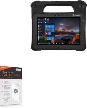 BoxWave Screen Protector Compatible with Zebra XSlate L10 - ClearTouch Anti-Glare (2-Pack), Anti-Fingerprint Matte Film Skin for Zebra XSlate L10
