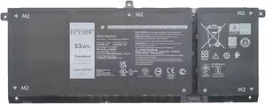EPYOBW H5CKD Laptop Battery 53Wh 15V Compatible with Dell Latitude 3120 3140 3410 3510 / Vostro 5300 5301 5401 5501 / Inspiron 5300 5301 5401 5408 5501 5502 5508 Series JK6Y6 07T8CD 0TXD03 09077G