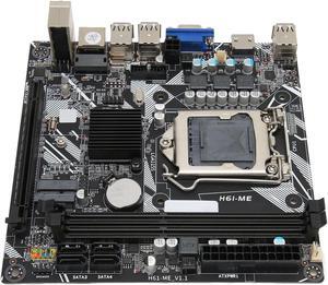Desktop Computer Motherboard, LGA 1155 USB2.0 DDR3 NVME M.2 VGA HD Mini ITX Motherboard, PC Motherboard for Realtek ALC662 Sound Chip