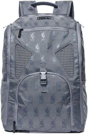Point 3 Road Trip Tech Backpack Basketball Backpack with Waterproof Laptop Sleeve | Every Compartment You Need for Ball, Gear, Shoes, Books & Laptops | Grey