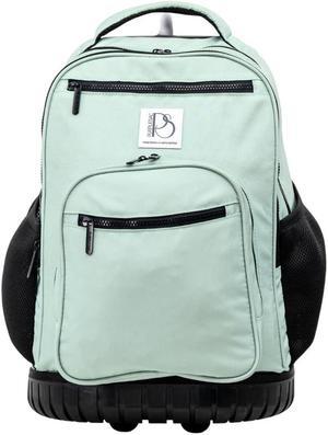 PURPLESAC Rolling Trolley Backpacks (Sage)