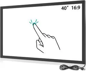 Senisway 40 Inch Multi 10 Points IR Touch Screen Overlay,Infrared Touch Screen Frame Without Glass