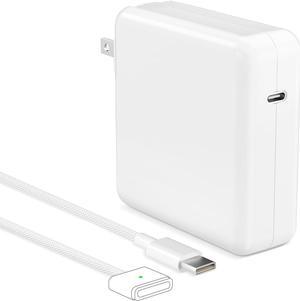 96W Mac Book Pro Charger- Compatible with MacBook pro 14 inch(2021-2023) & Mac Book air 13/15 inch(2022-2024),Include 6.6FT USB C to 3 Braided Cable