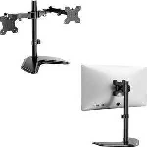 WALI Adjustable Monitor Stand (MF002+MF001), Trusted Monitor Solutions