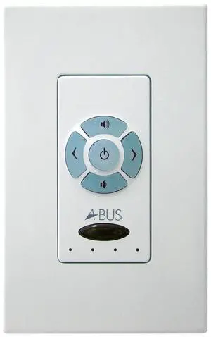 STEREN Custom Install 2.0 Ft 5Btn Touchpad A-Bus Pwr Speakers, Infrared