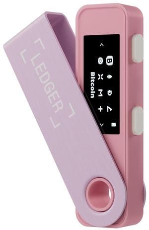 Ledger Nano S Plus (Pastel Pink): The Perfect Entry-Level Hardware Wallet to securely Manage All Your Crypto and NFTs.