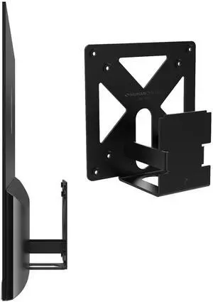 HumanCentric VESA Mount Adapter Compatible with HP M24h, M27h, 524sh and 527sh Monitors, M-Series Models Only, Bracket Mounts Monitor to Stand, Arm, 75x75mm and 100x100mm Pattern, Hardware Included