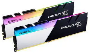 G.SKILL, Black,F4-3200C16D-16GTZN Trident Z Neo, DDR4-3200, CL16-16 GB Dual-Kit