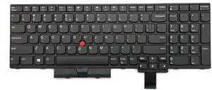 BestParts New US Layout Keyboard Non-Backlit for ThinkPad T570 T580 P51s P52s (Not Fit for P51, P52) 01ER582 01ER541 01HX219 01HX259 01EN928 01ER500