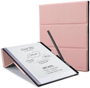 CoBak Case for Remarkable 2 -with Pen Holder and Multi-Angle Foldable Stand Feature -A Remarkable 2 Case with Pen Holder for The Remarkable 2 Paper Tablet***Rose Gold