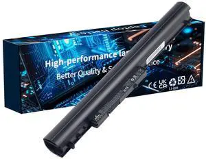 A AMANDA 776622-001 LA04 for HP Laptop Battery for LA03DF 752237-001 728460-001 776906-001 TPN-Q130 TPN-Q132 HSTNN-LB5S HSTNN-UB5M HSTNN-UB5N HSTNN-IB6R LA04DF - 4 Cells/38.48Wh/2600mA