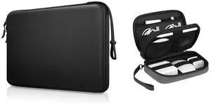 FINPAC 13 inch Hard Laptop Sleeve Case & Travel Electronic Bag