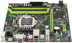 Heayzoki LGA 1155 Motherboard, Desktop Computer Motherboard, B75 HMPLUS LGA 1155 Slot 4 DDR3 6Gbps SATA M.2 NVME PCIe X16 VGA HD Output ATX Motherboard for Mining