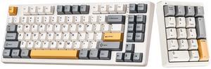 Kisnt 17 Key Number Pad&75% Custom Wireless Mechanical Keyboard