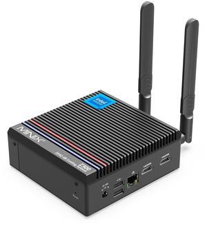 MINIX Fanless Mini PC Windows 11 Pro, Intel 12th Gen N300 NEO Z300-0dB 512GB M.2 PCIe Gen3 x 4 SSD 16GB DDR4 Micro Desktop Computer, 4K Dual Display/2.5G LAN, for Business Home Office Multi-Tasking