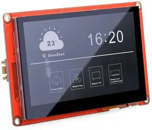 Nextion 4.3 HMI IPS Display Intelligent Series NX4827P043-011C Capacitive LCD-TFT Touch Screen 480 * 272, Support Video Audio Animation Play and RTC, Suitable for IoT Smart Device.